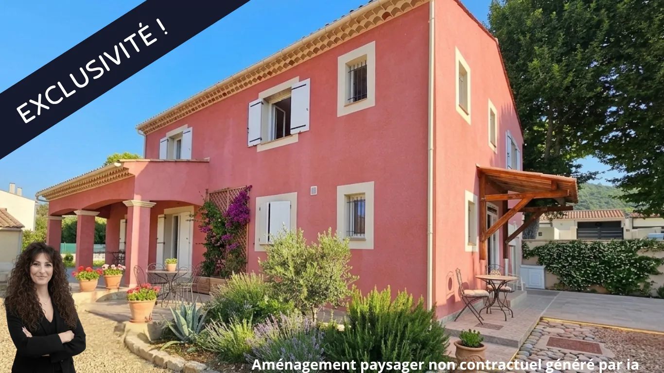 EXCLUSIVITÉ ! MALIJAI (04) MAISON FAMILIALE  DE 175 M2 SUR UNE PARCELLE DE 738 M2 à malijai