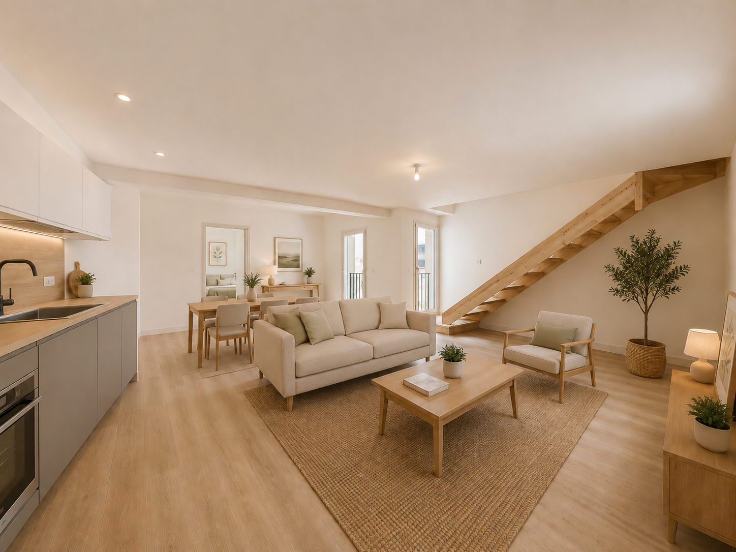 Appartement T4 de 82 m² – Cœur de Trets, résidence confidentielle à Trets