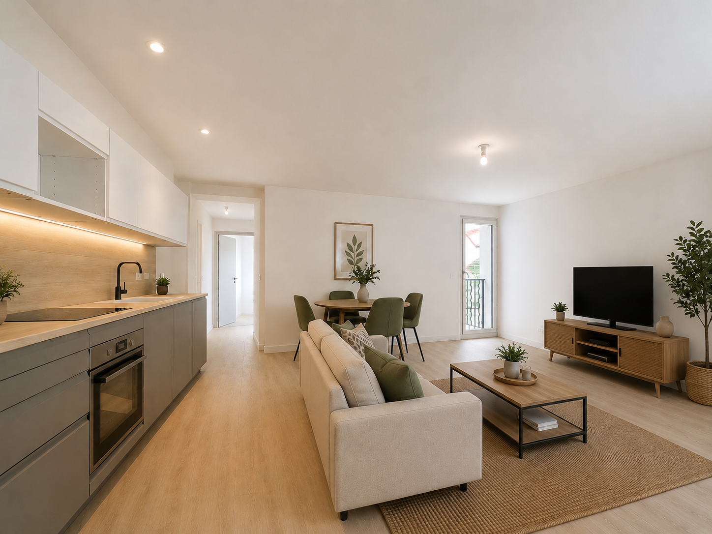Appartement T3 de 62 m² – Cœur de Trets, résidence de 8 logements à Trets