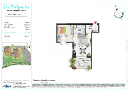 Appartement à Volx