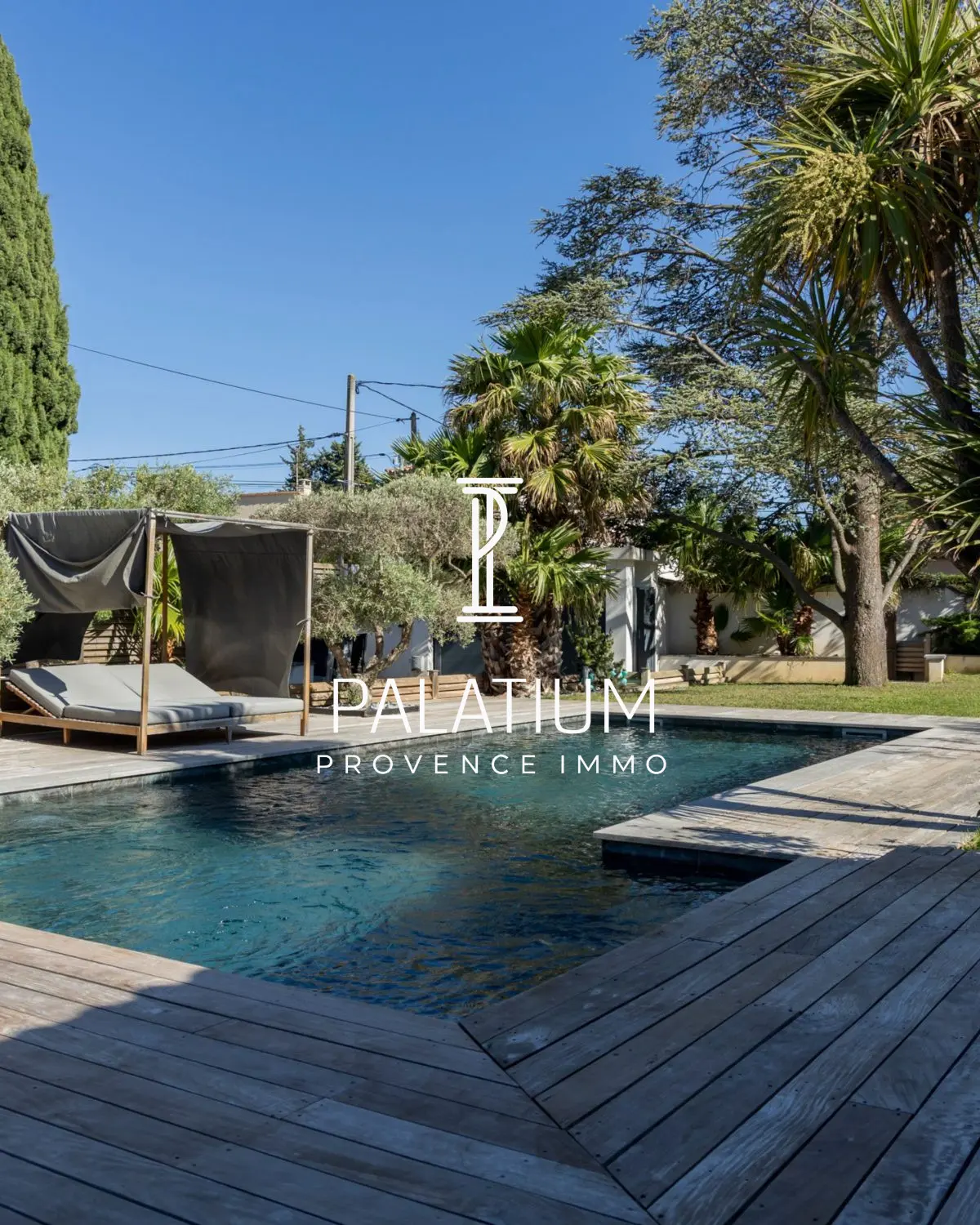 VILLA CONTEMPORAINE, PISCINE, JARDIN PAYSAGE à Pélissanne