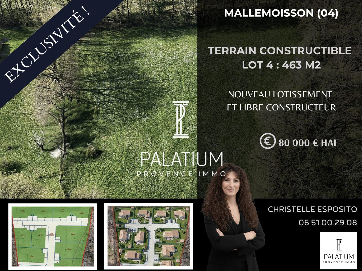 Terrain à Mallemoisson